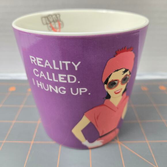 Blunt Card Sassy Reality Called I Hung Up Coffee Tea Mug - Picture 4 of 11